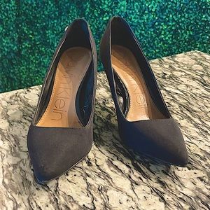 Calvin Klein black pumps